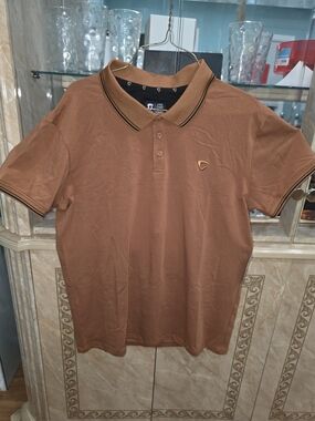 Men's Classic Brown Polo Shirt